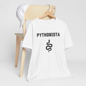 Camiseta Pythonista: Divertida camiseta de programador - Mezcla de algodón suave imagen 5