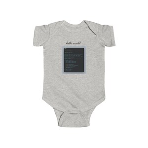 Body Tech Baby – prezent z kodem Python „Hello World” zdjęcie 5