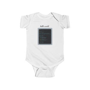Body Tech Baby – prezent z kodem Python „Hello World” zdjęcie 4