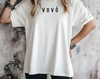 Vovo Grandma Shirt: Comfort Colors Unisex Tee