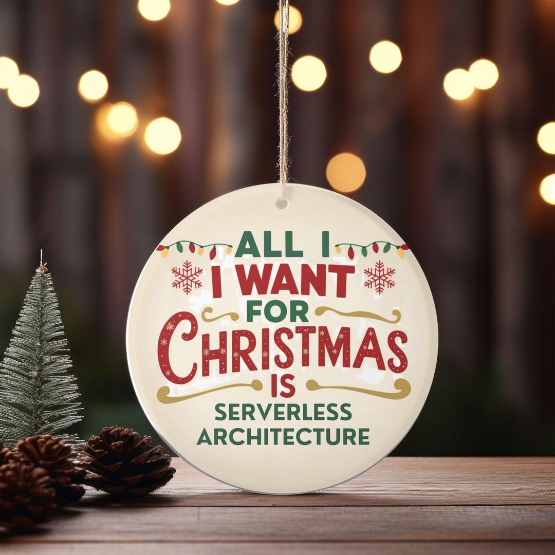 Cloud Computing Christmas Ornament - Programmer Holiday Decor - Etsy