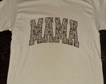 Camo MAMA-T-shirt