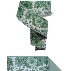 D'Lux groen chinoiserielint 2,5 x 10