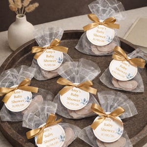 Baby shower favours, Mini baby foot wax melts, Gender reveal favours, Birthday present, Baby powder scented, Soy wax image 9