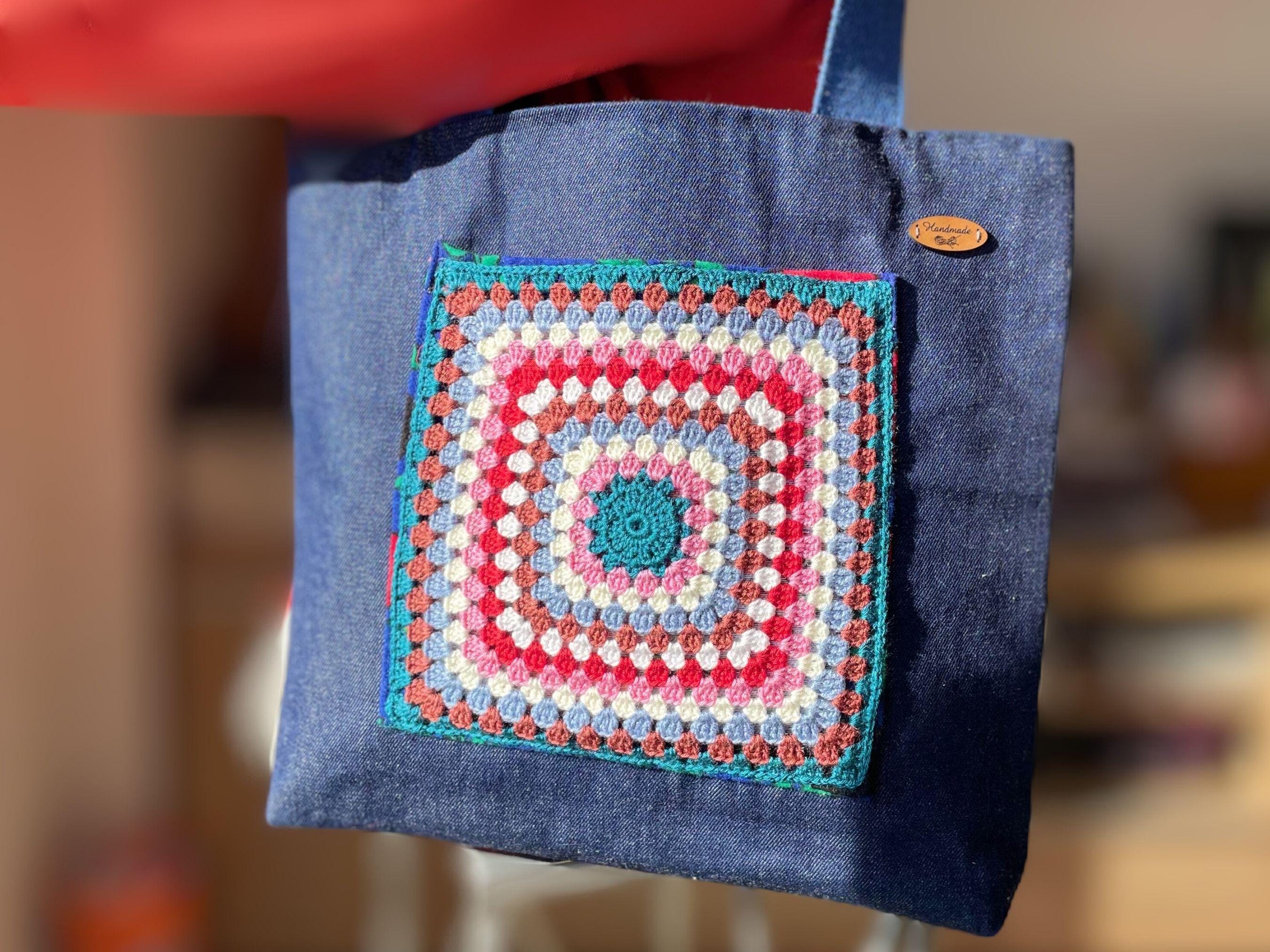 Patron Capazo Crochet DIY Patrón De Ganchillo Bolsa Con Fondo Y