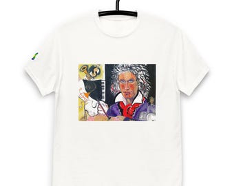 Unisex classic tee - Original Art Ludwig Music Lover