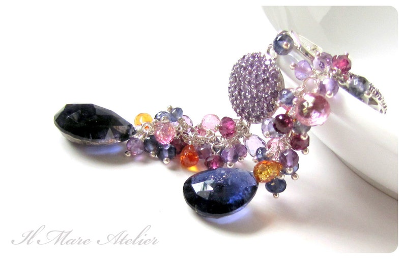 sunset amethyst gemstone