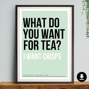 Kaiser Chiefs, Yorkshire Band, Yorkshire Print, Music Poster, Band Poster, Never Miss a Beat Album, Music Print Leeds Band, DIGITAL DOWNLOAD