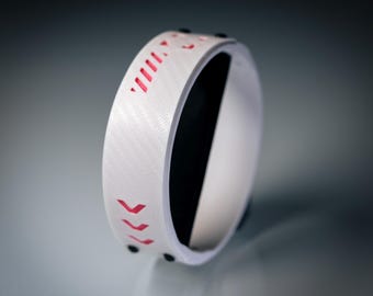 Sci-Fi Cyberpunk Bracelet: Floating PLA Plastic UV Reactive Cuff