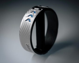 Sci-Fi Cyberpunk Floating Bracelet: UV Reactive PLA Plastic