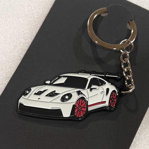 Custom Porsche 911 GT3 Keychain | Diecast Steel. 1:64th
