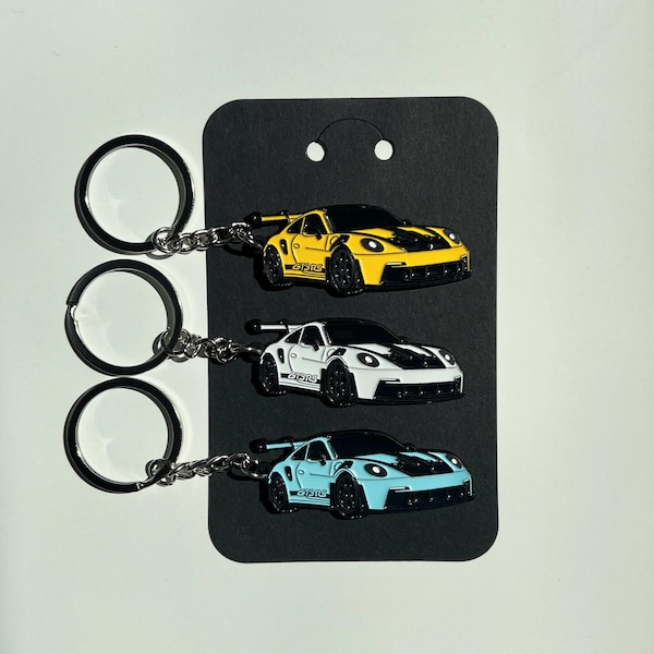 911 Gt3 Rs Key Chain - Etsy