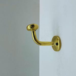 Unlacquered Brass Handmade will hook, Antique Brass Clothes hooks,Brass Sets Of Hooks For Wall And Door,Brass Coat Hook.