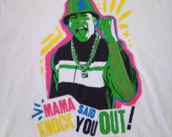Mama Said Knock You Out LL Cool J/Vintage tshirt/retro Tshirt/Y2K tshirt/vintage rock tshirt/Rare t shirt/Hip Hop Rap Classic rock t shirt