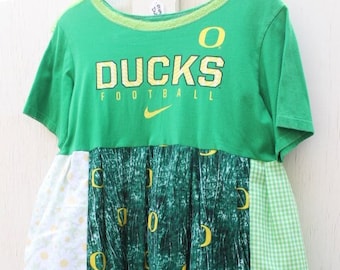 Medium Oregon Ducks Dress/Oregon Dress/Eugene Oregon/U of O/Webfoots/Auzten Stadium/McArthur court/Willamette Valley/Oregon football/Oregon