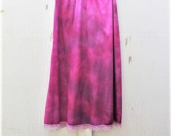Small Maxi Skirt/Nebula Skirt/Maxi Tie Dye/Upcycled Clothing/Tye Dye Clothing/Tie Dye Maxi Skirt/Maxi Skirt/Music Festival Clothing/Eco