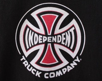 Small Independent Truck Company Tshirt/Rare Skate clothing/Upcycled Clothing/Skate dress/Vintage Dress/Eurotrash girl/Clockwork Orange/Punk