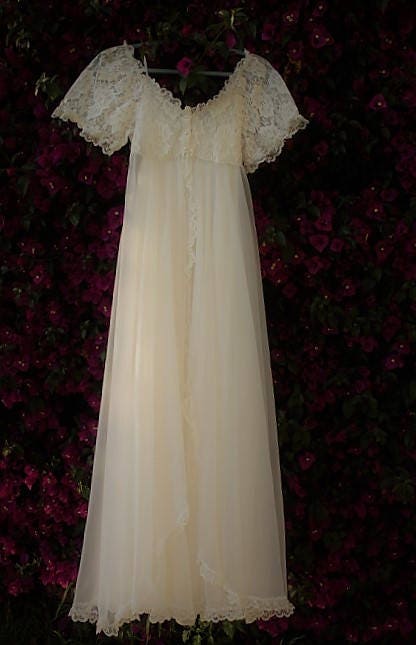 exquisite bridal nightgown