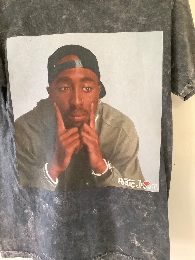 Poetic Justic Vintage tshirt/retro Tshirt/tshirt/vintage rock tshirt/Rare t shirt/Classic hip hop t shirt/Tupac Amaru Shakur/2Pac/Makaveli image 6