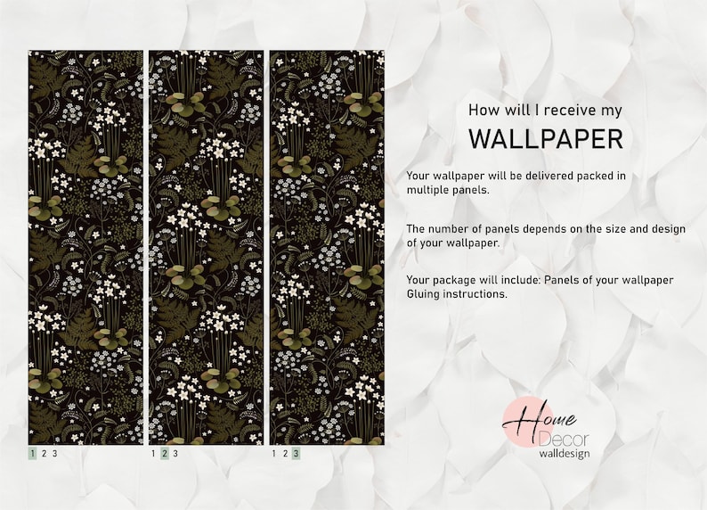 Woodland Forest Animals Wallpaper – Peel and Stick Nursery Wall Mural ...