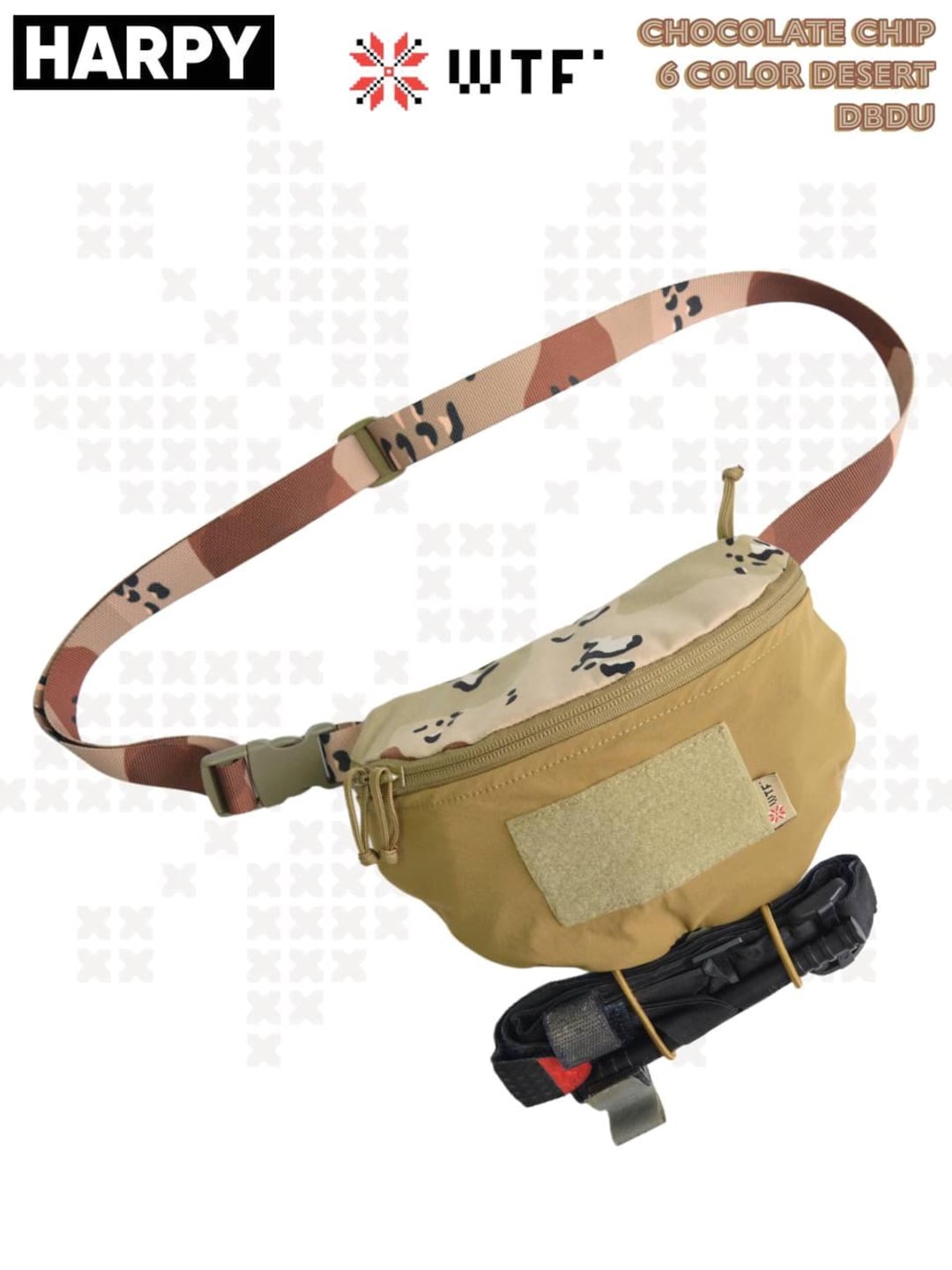 Choco Chip / 6 Color Desert Tactical Waist Pack – Compact EDC