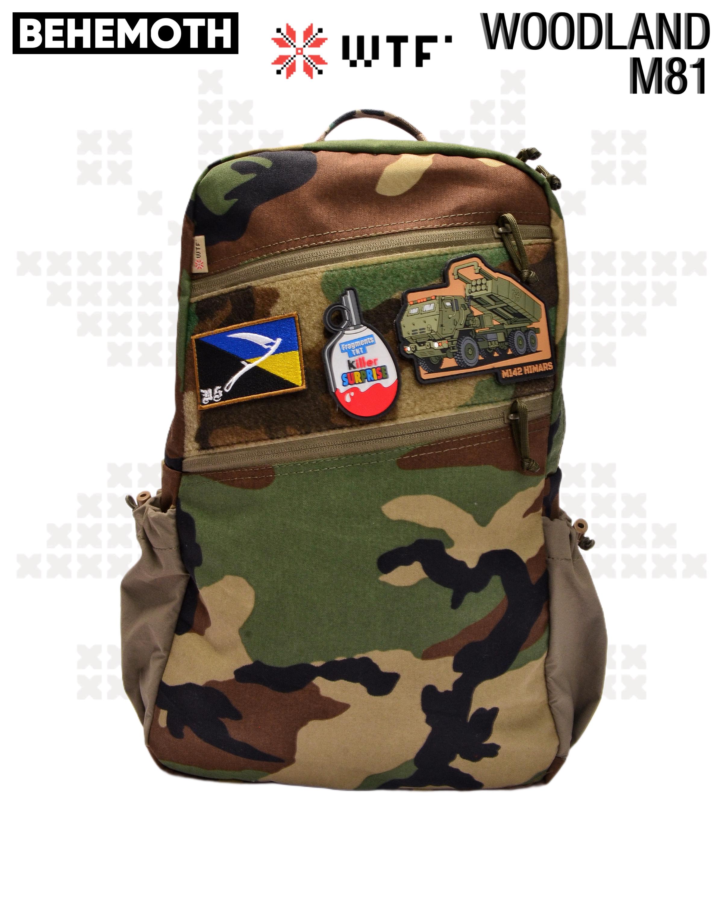 15L Day Pack M81 Woodland Edc/tactical Backpack - Etsy