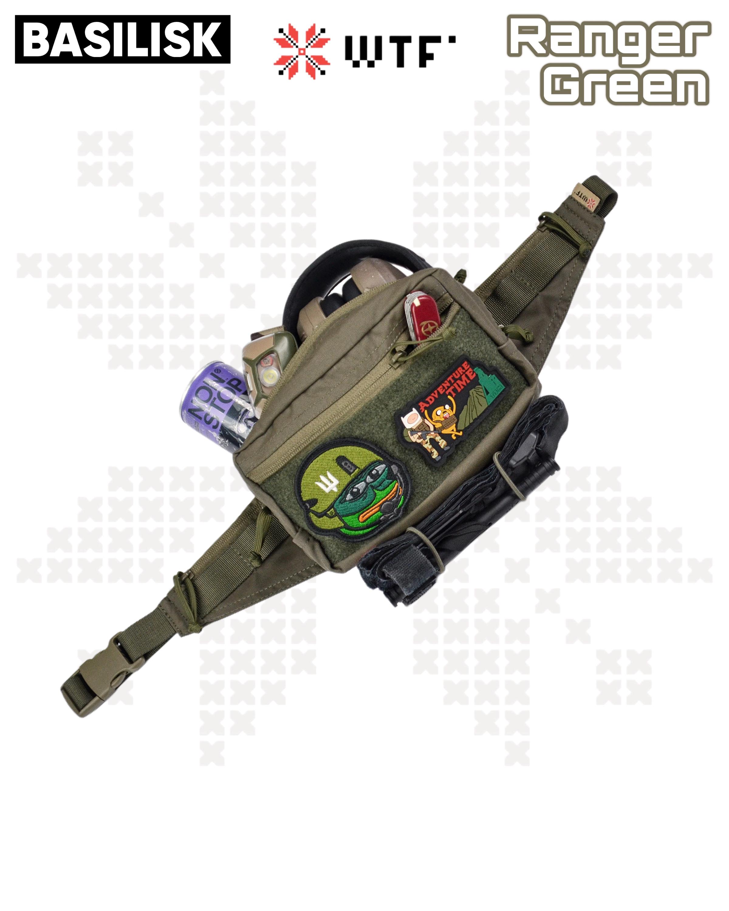 ファニーパック レンジャーグリーン ファニーパック BASILISK