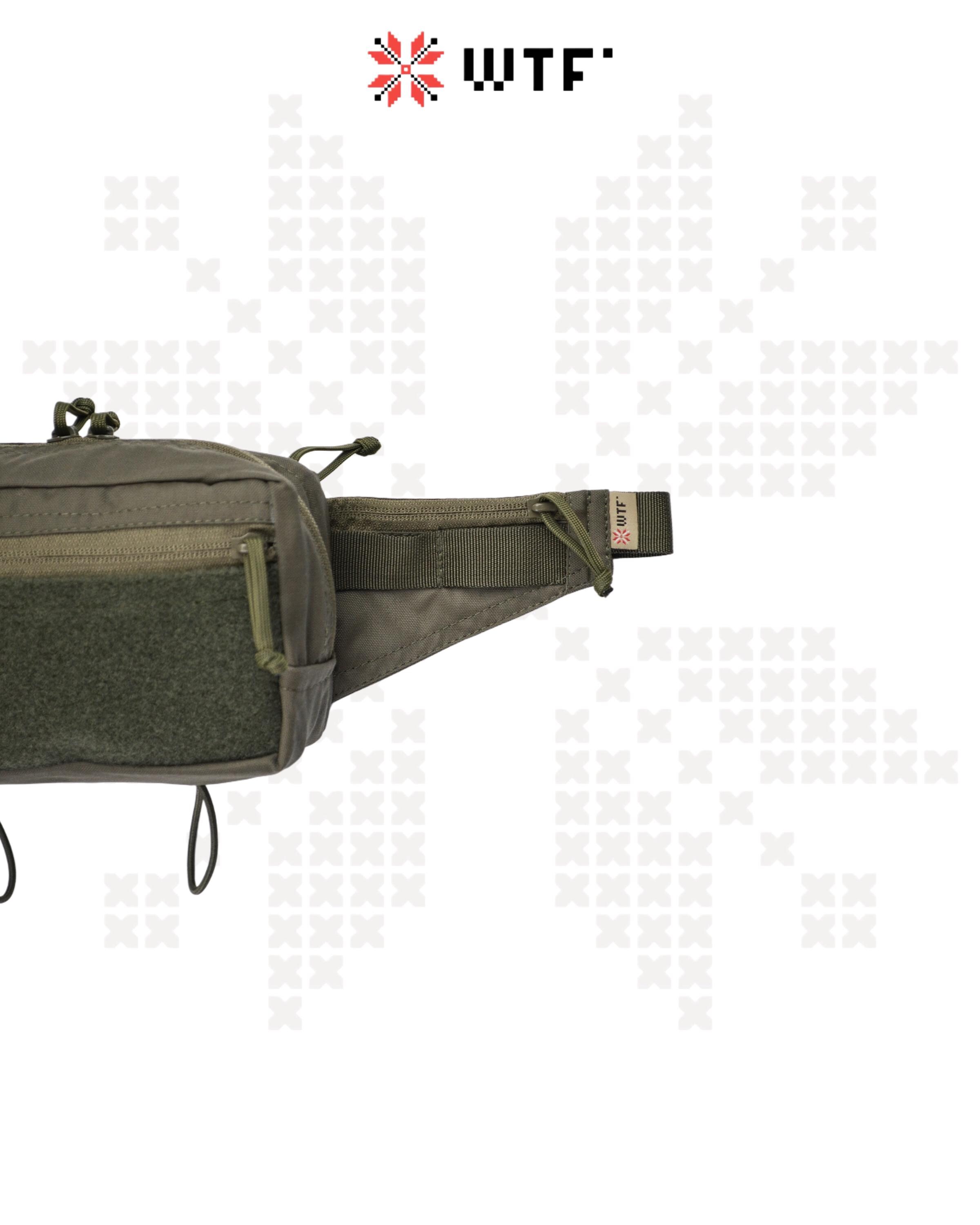 Fanny Pack BASILISK Ranger Green, EDC / Tactical Waist Bag - Etsy