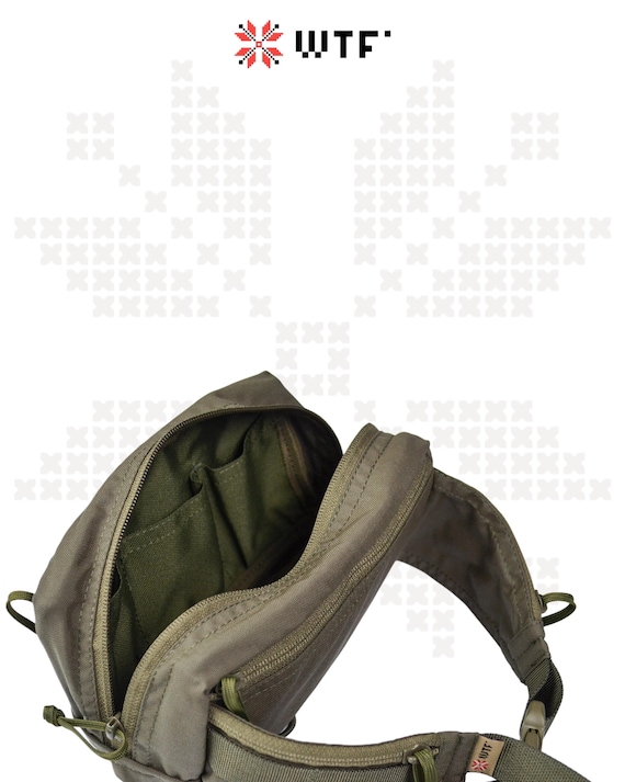 Fanny Pack BASILISK Ranger Green, EDC / Tactical Waist Bag - Etsy