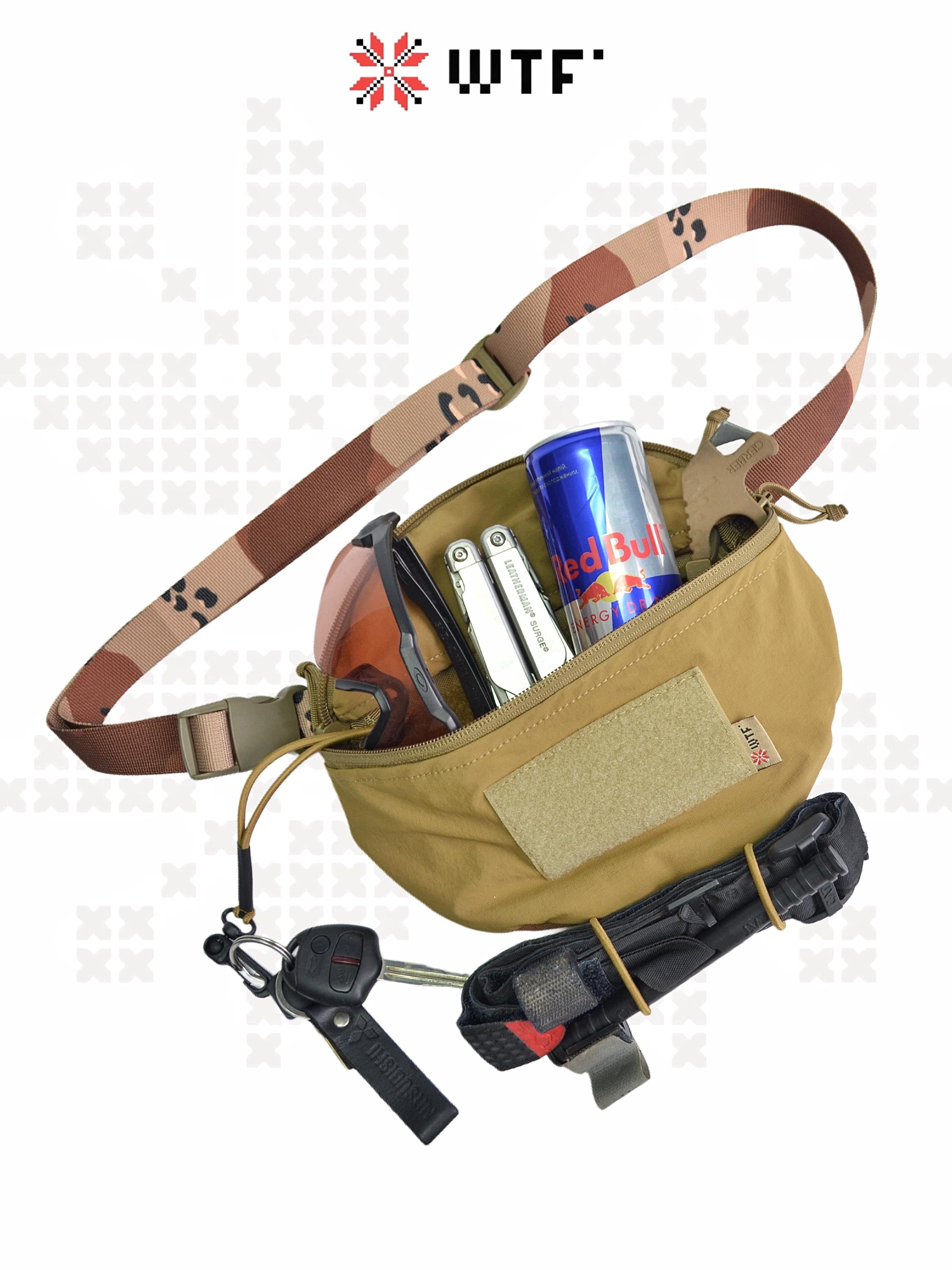 Choco Chip / 6 Color Desert Tactical Waist Pack – Compact EDC