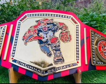 Custom Championship Wrestling Belt: Personalized Leather, Your Logo