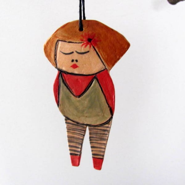 Mobile Ceramic Marionette  Christmas gift Free Shipping