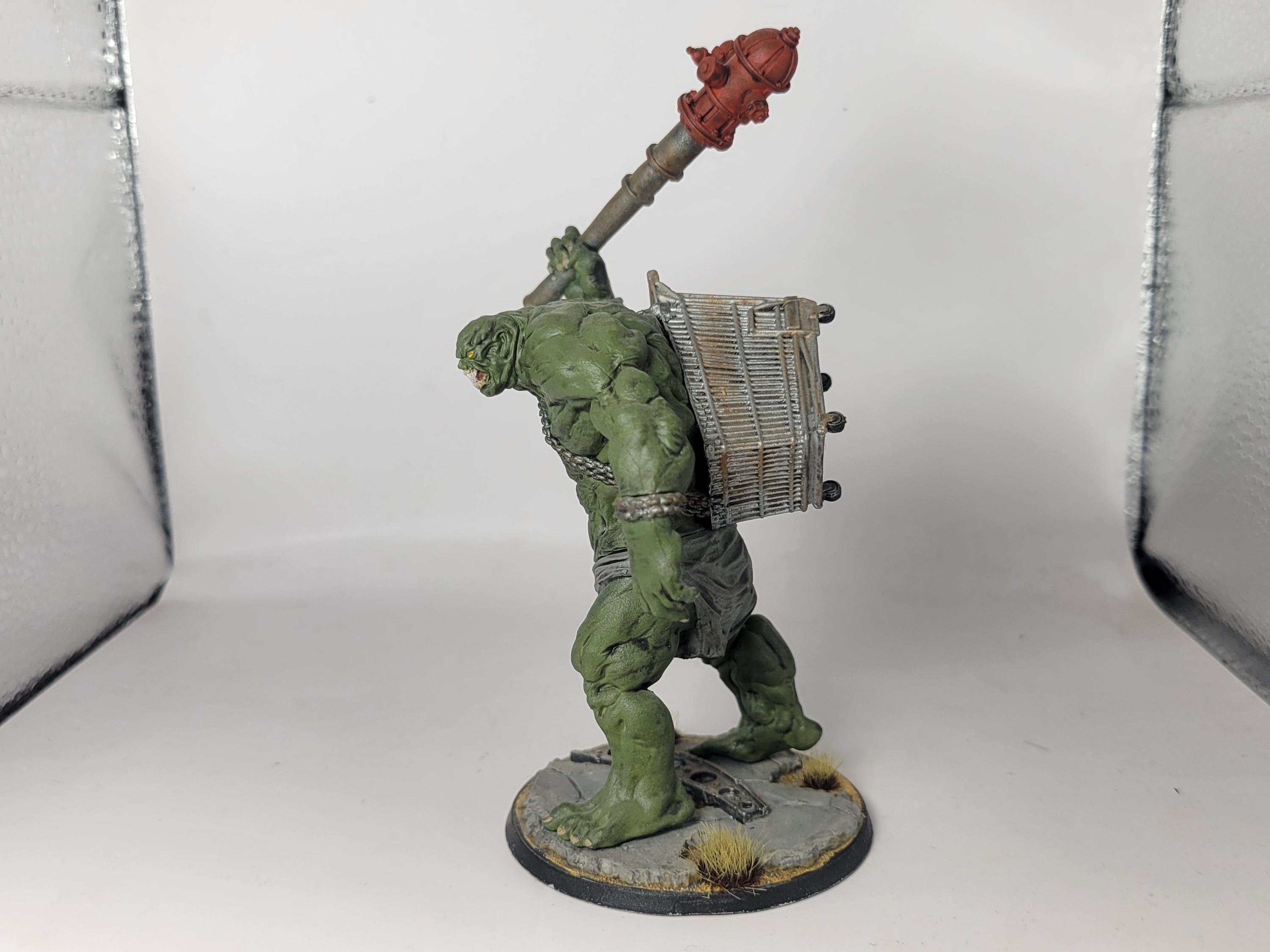 Fallout: Wasteland Warfare Super Mutants: Behemoth – 32mm Scale Resin Miniature For Tabletop Gaming