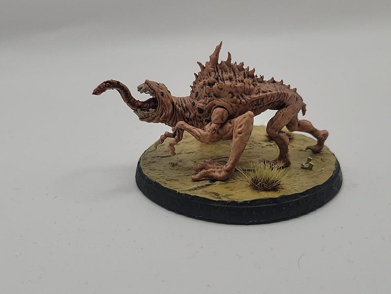 Custom Painted Snallygaster Fallout Wasteland Warfare Vermillion Etsy