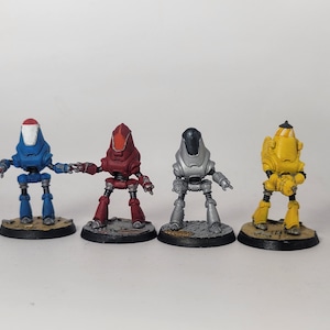 Painted Fallout Wasteland Warfare: Robots - Protectron Variations - 1 Figure