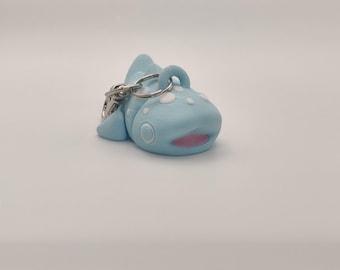 Cute 3D Printed Whale Shark Keychain – Ocean Animal Keyring – Marine Life Gift – Kawaii Shark Charm – Aquarium Lover Accessory