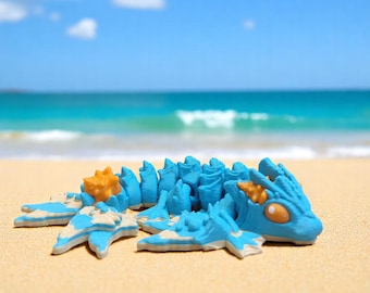 Little Beach Dragon –  Ocean-Inspired Fidget Toy