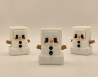 Snowman Clicker - 3D Printed Bit Clicks – Fidget Toy