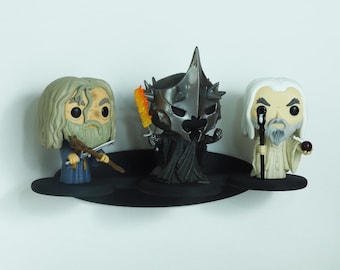 Mensola espositiva Funko Pop da parete – Contiene 3 personaggi
