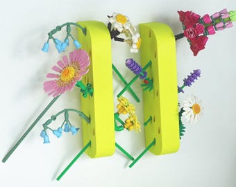 Botanical Display Wall Mount | 2 pack | Hanging Display for LEGO Flowers Bouquet & Plant Sets