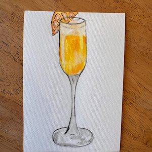 Mimosa Watercolor