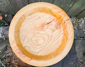 Wood Bowl, Reclaimed Locust Wood Wooden Bowl, Rustic Farmhouse Home Decor, Hand Turned Locust Wood Bowl, Sunset Turnings