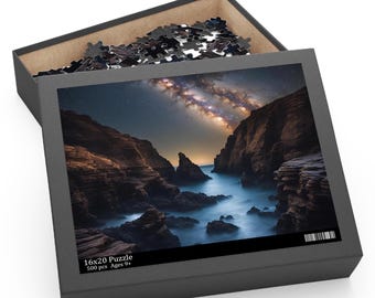 Milky Way Puzzle | Sky Landscape | Galaxy | Celestial | Jigsaw 120, 252, 500 Pieces