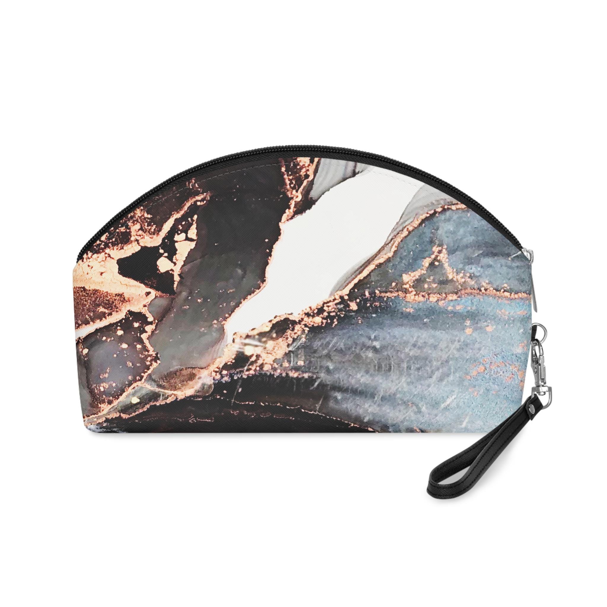 MONSTINA Make-up-Tasche In Marmor-Optik – Klein, Stylisch, Perfekt Für Unterwegs