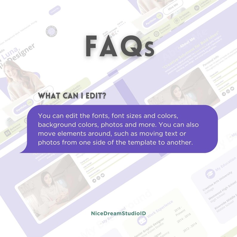 Customizable UGC Portfolio Template: Sleek Canva Design for Freelancers ...