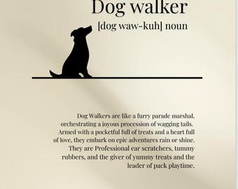 Dog Walker digital Download