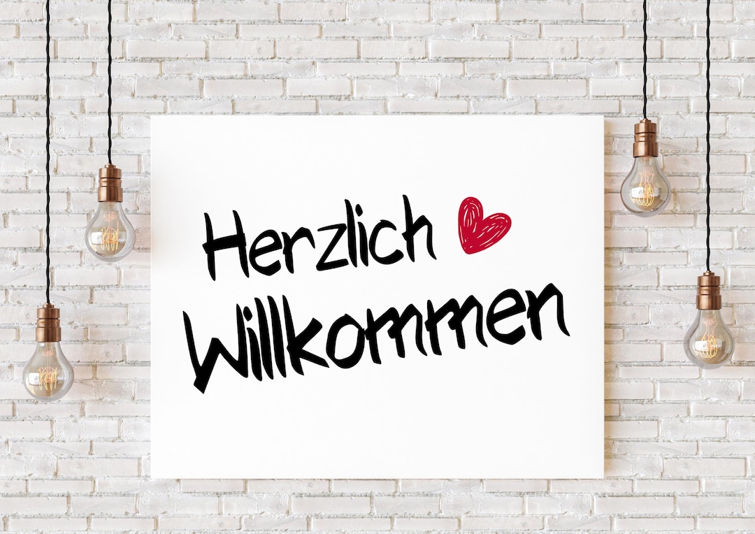 Sprche Herzlich Willkommen