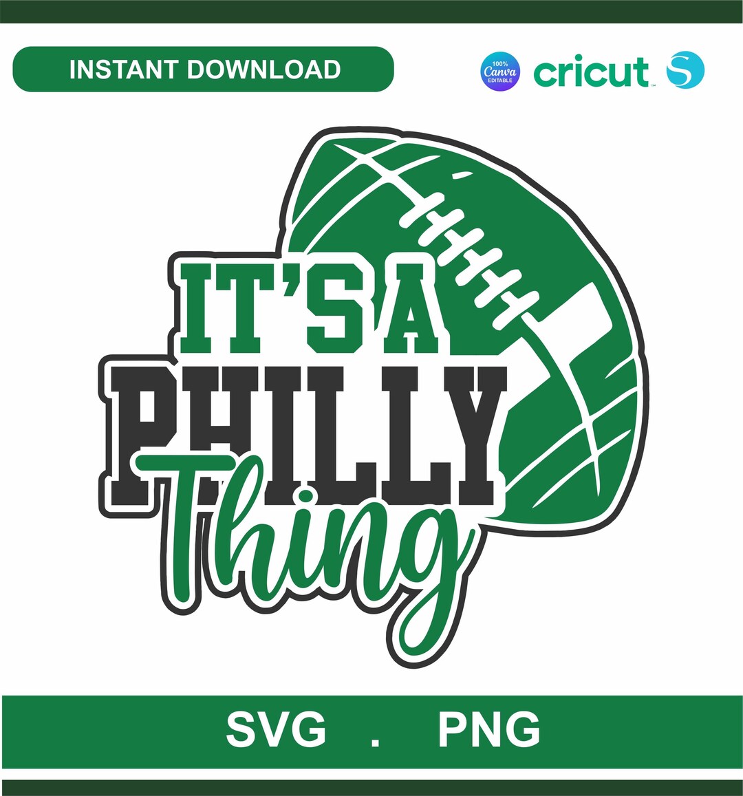 It's a Philly Thing Svg, Png, Bird Gang Eagle Head Svg, Eagles Inspired ...