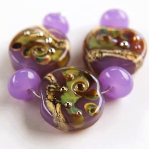 Handmade Lampwork Glass Beads Set
