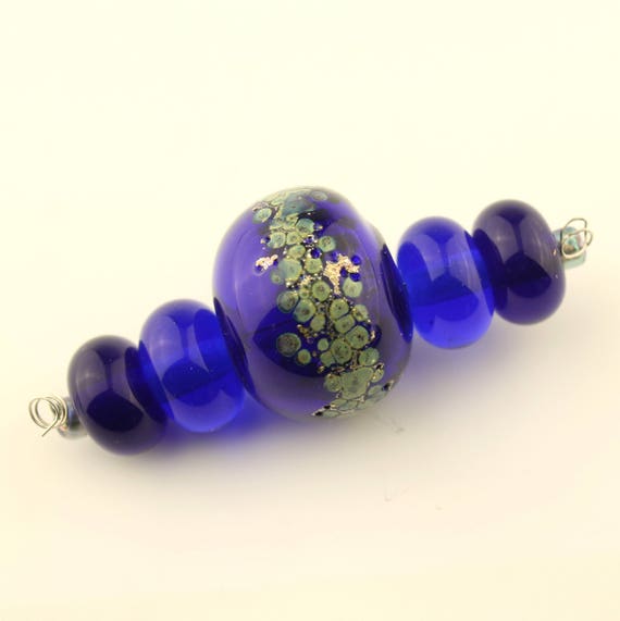Boho Chic Ball Lampwork Glass Hollow Necklace